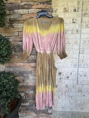 Raquel Allegra Tie Dye Maxi Dress- Size 0